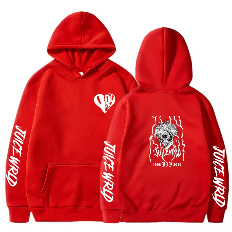 Juice Wrld Hoodies High Quality Winter Fleece Pullover Streetwear - Image 10