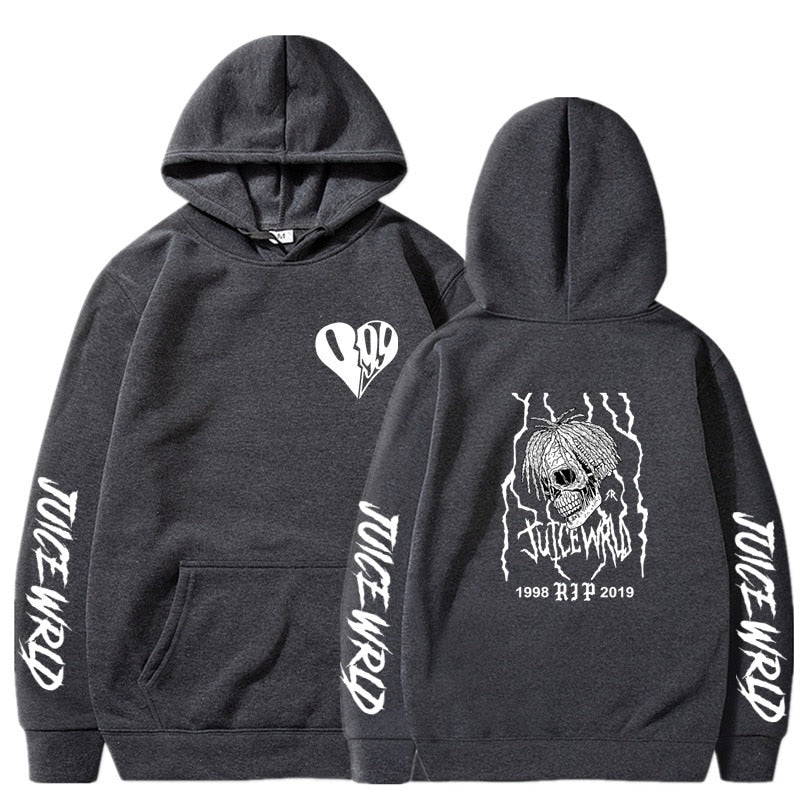 Juice Wrld Hoodies High Quality Winter Fleece Pullover Streetwear - Image 11