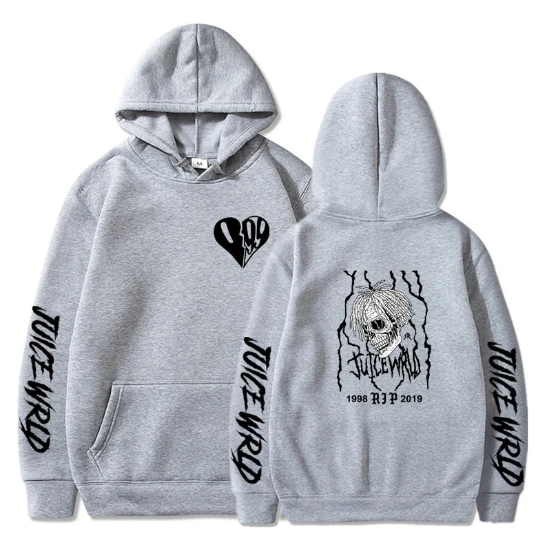 Juice Wrld Hoodies High Quality Winter Fleece Pullover Streetwear - Image 15