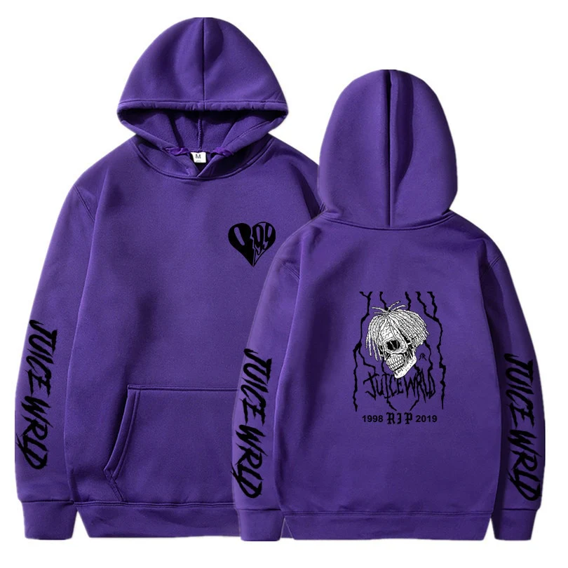 Juice Wrld Hoodies High Quality Winter Fleece Pullover Streetwear - Image 19