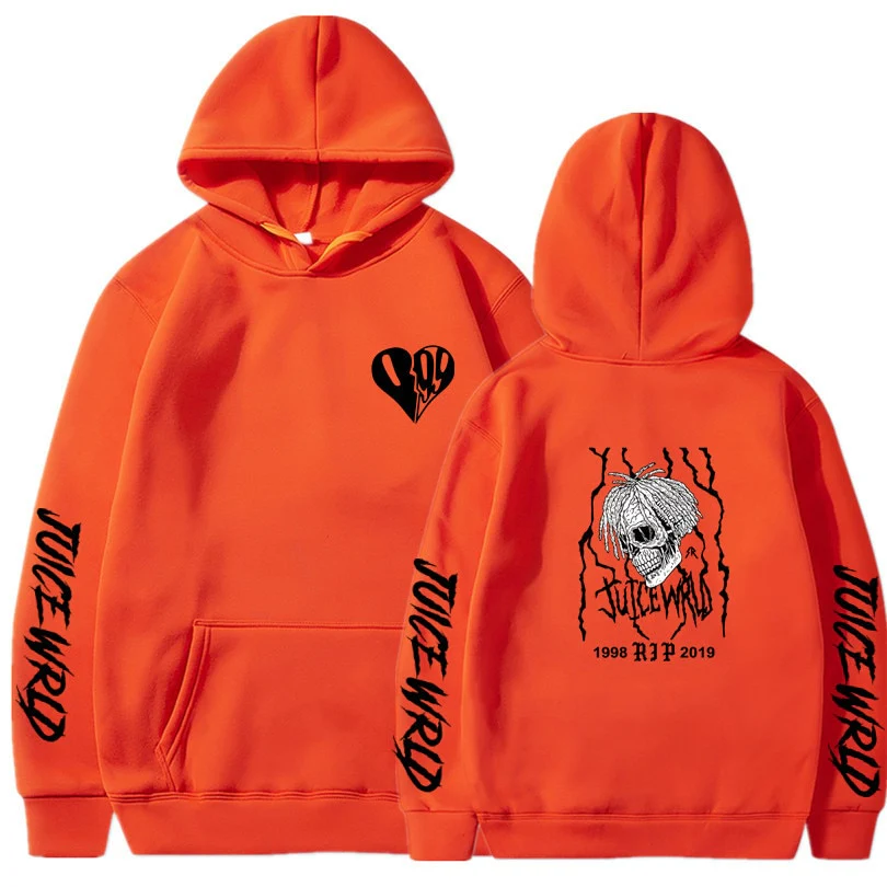 Juice Wrld Hoodies High Quality Winter Fleece Pullover Streetwear - Image 21