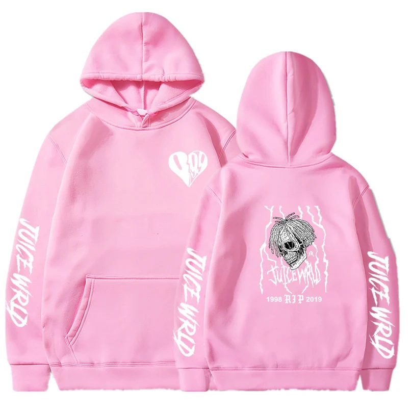 Juice Wrld Hoodies High Quality Winter Fleece Pullover Streetwear - Image 24