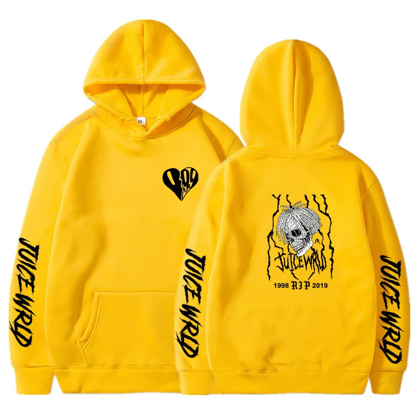 Juice Wrld Hoodies High Quality Winter Fleece Pullover Streetwear - Image 27