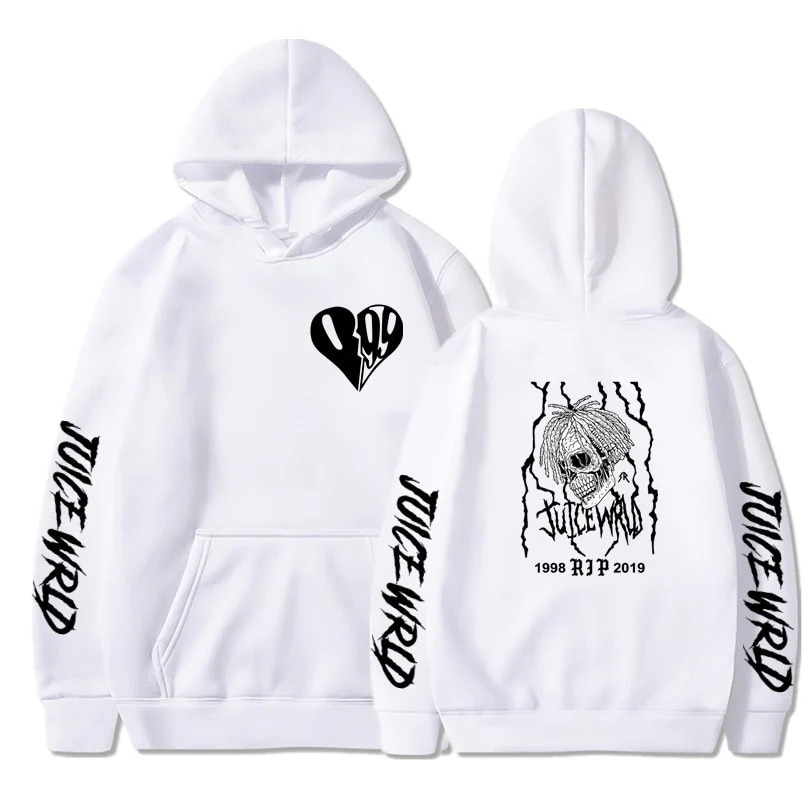 Juice Wrld Hoodies High Quality Winter Fleece Pullover Streetwear - Image 3