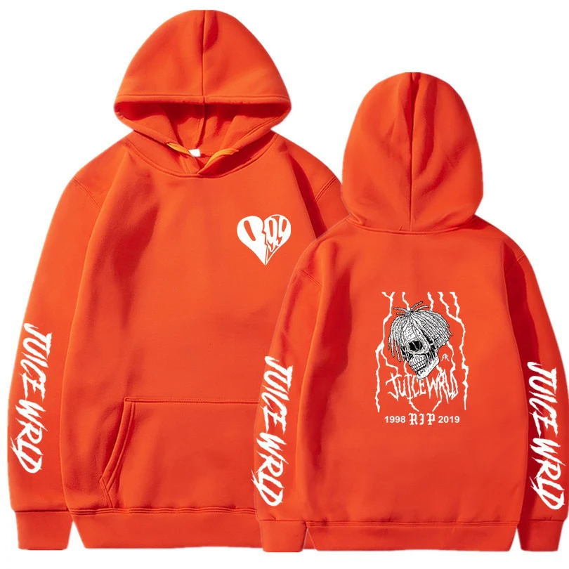 Juice Wrld Hoodies High Quality Winter Fleece Pullover Streetwear - Image 31