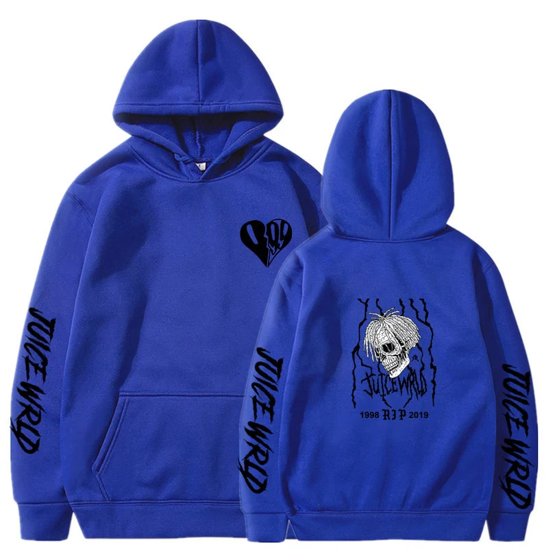 Juice Wrld Hoodies High Quality Winter Fleece Pullover Streetwear - Image 5