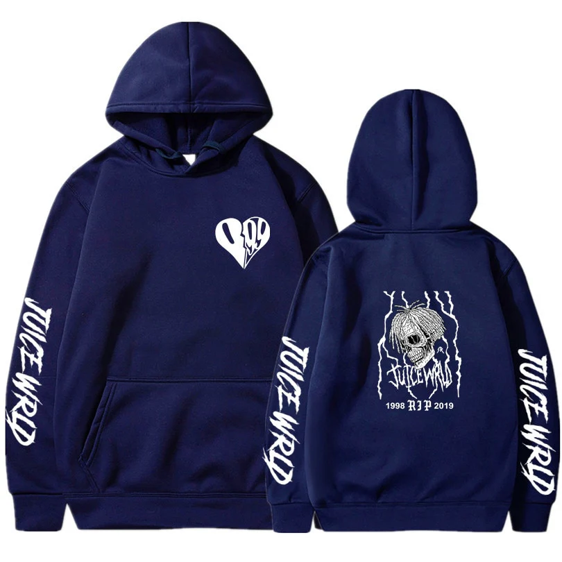 Juice Wrld Hoodies High Quality Winter Fleece Pullover Streetwear - Image 8