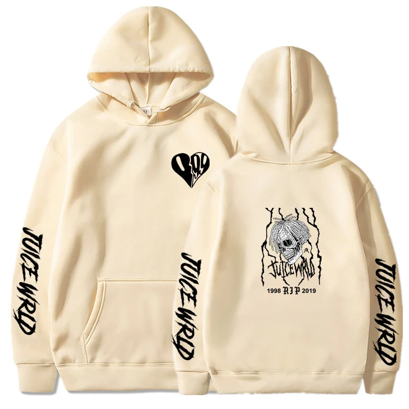 Juice Wrld Hoodies High Quality Winter Fleece Pullover Streetwear - Image 9