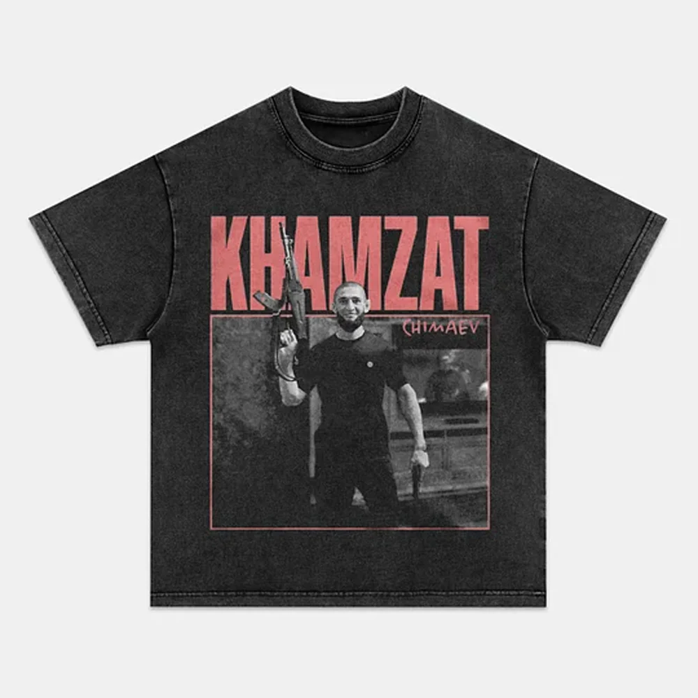 Khamzat Chimaev Fierce Graphic Tee - Image 6