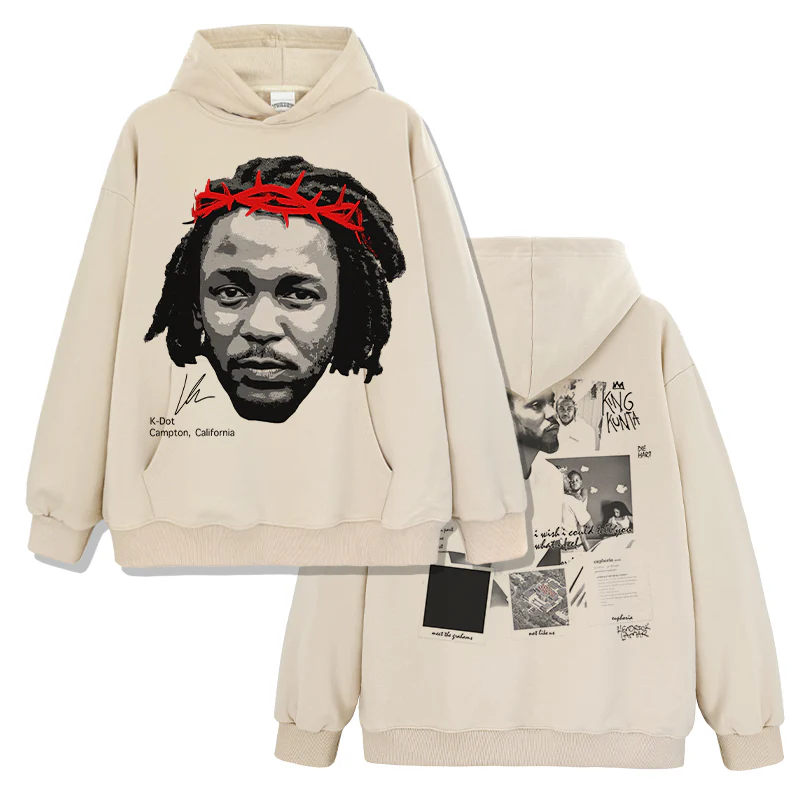 King Kunta By Kendrick Lamar Signature Hoodie - Image 3