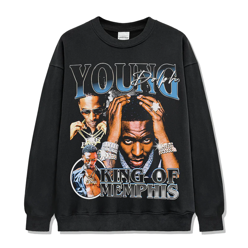 King Of Memphis By Young Dolph Sweatshirt - Image 2