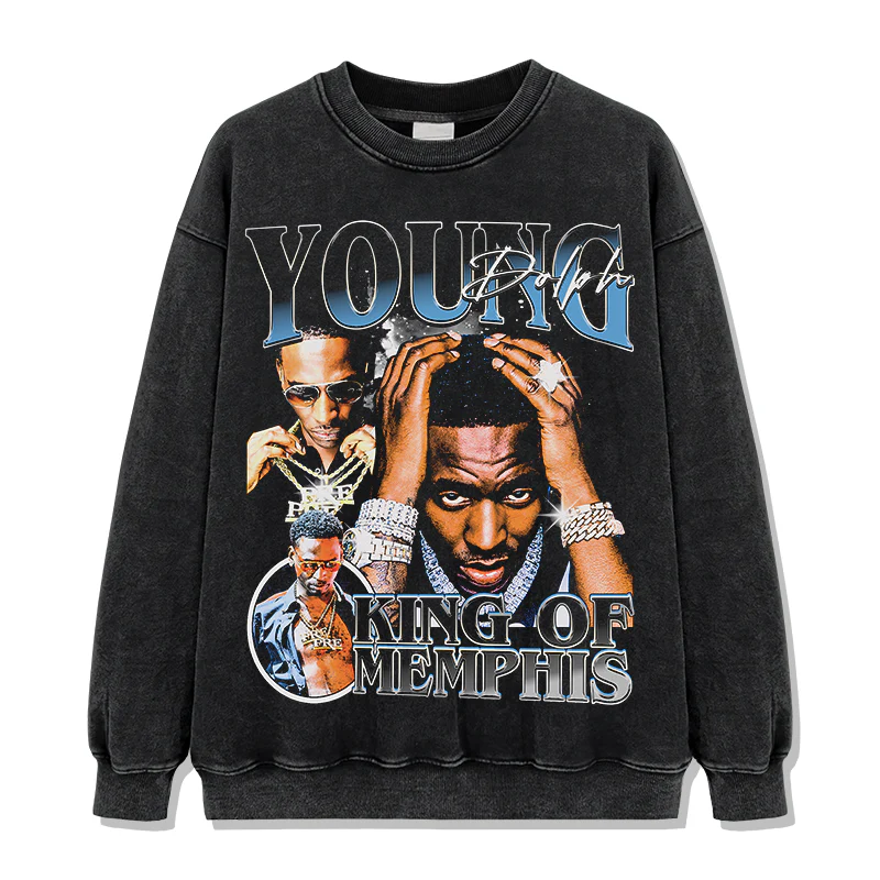King Of Memphis By Young Dolph Sweatshirt - Image 3