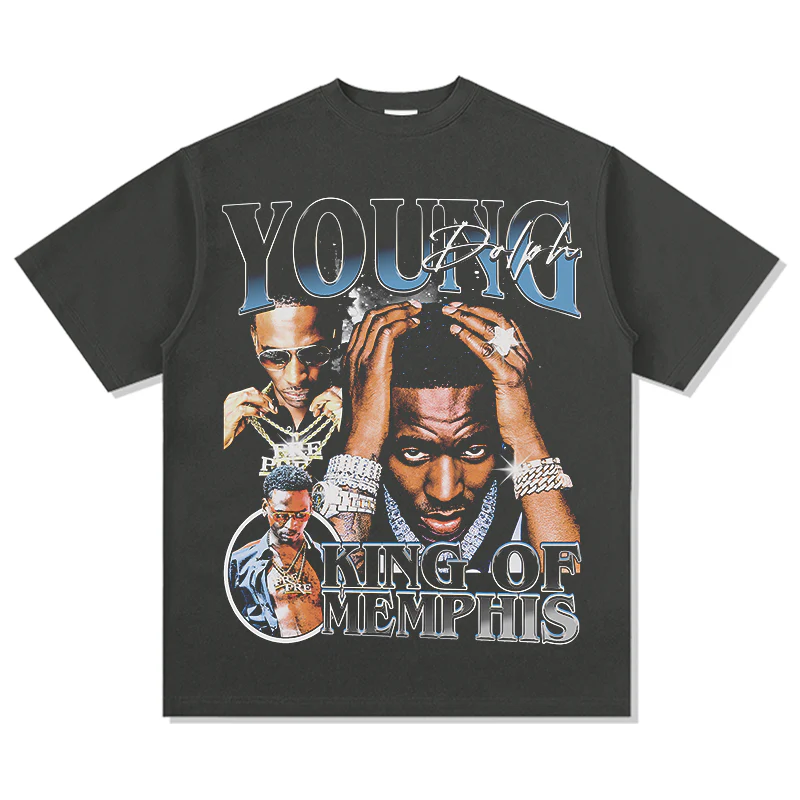 King Of Memphis By Young Dolph Tee - Image 2