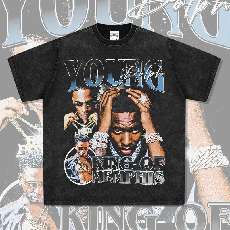 King Of Memphis By Young Dolph Tee - Image 6