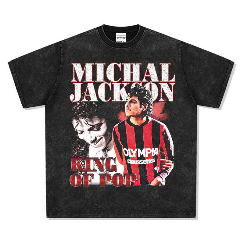 King Of Pop By Michael Jackson TEE - Image 3