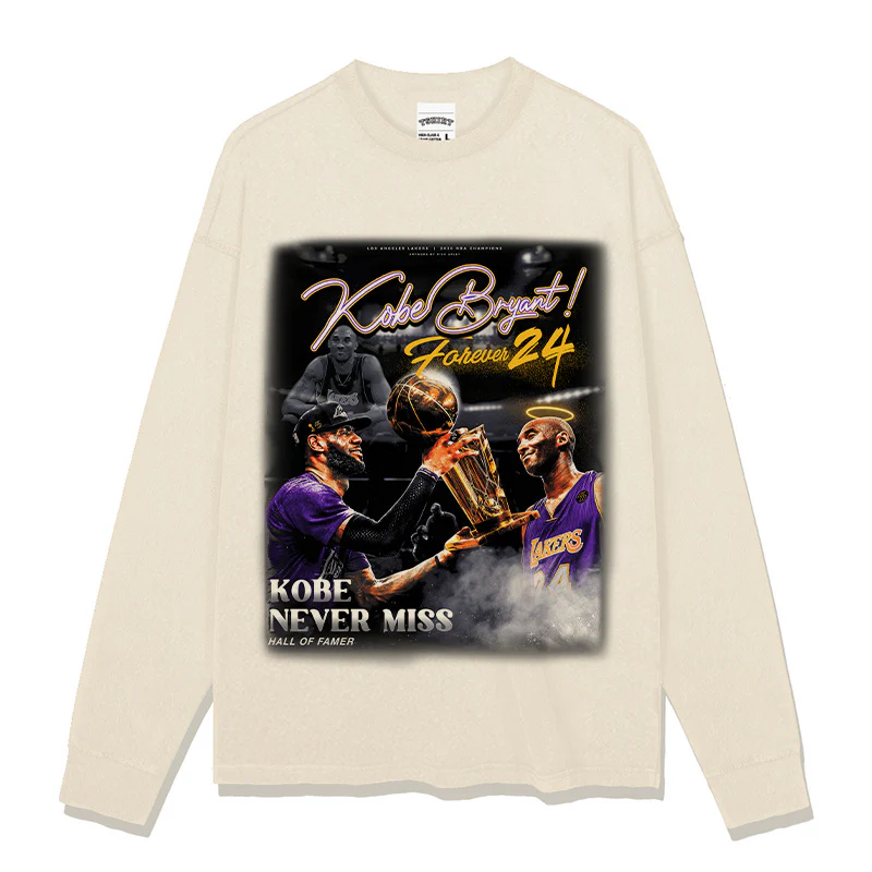 Kobe Bryant James Sweatshirt NBA 2024 - Image 3