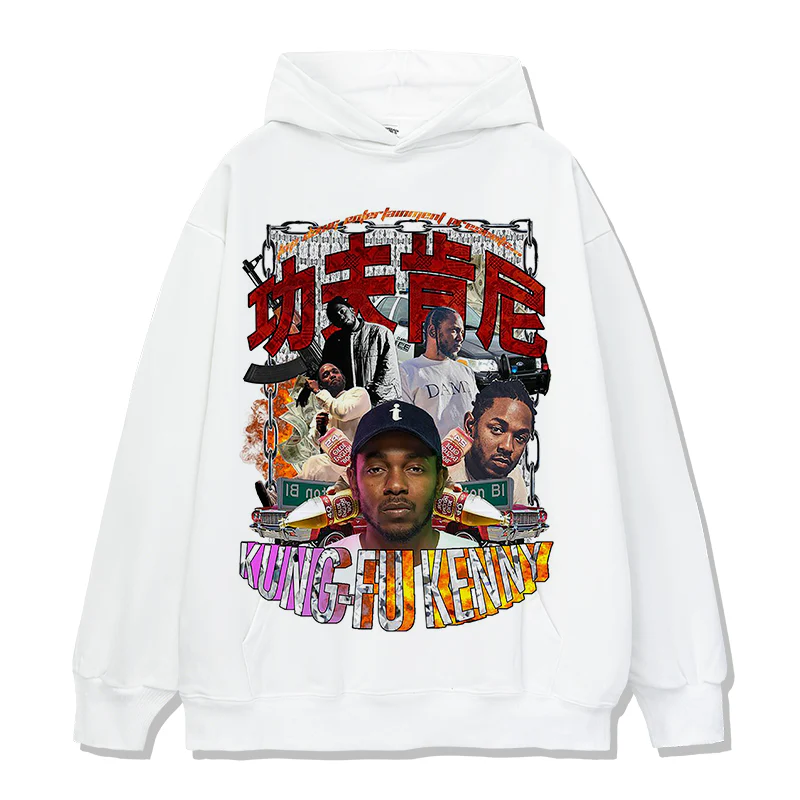 Kungfu Kenny By Kendrick Lamar Hoodie - Image 3