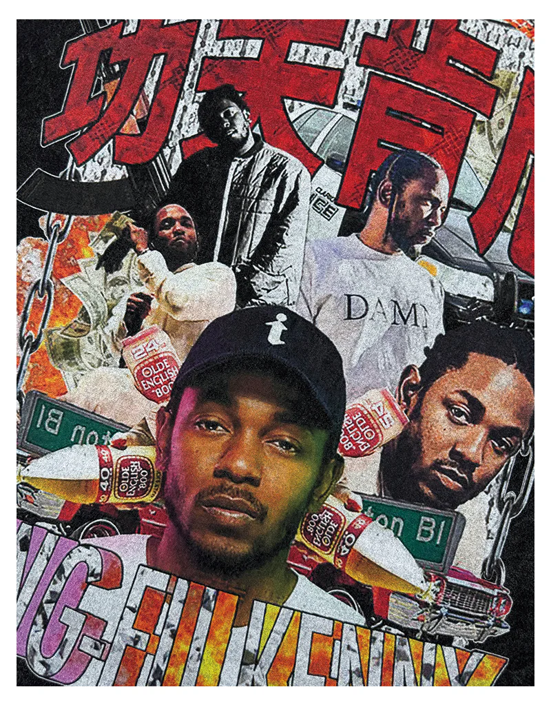Kungfu Kenny By Kendrick Lamar Sweatshirt - Image 7