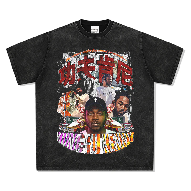 Kungfu Kenny By Kendrick Lamar TEE - Image 3
