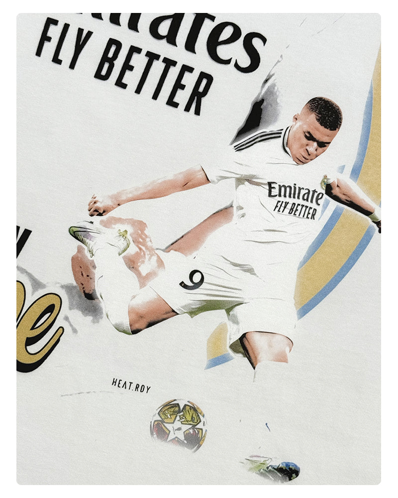 Kylian  Mbappé Real Madrid "Signature" TEE - Image 3