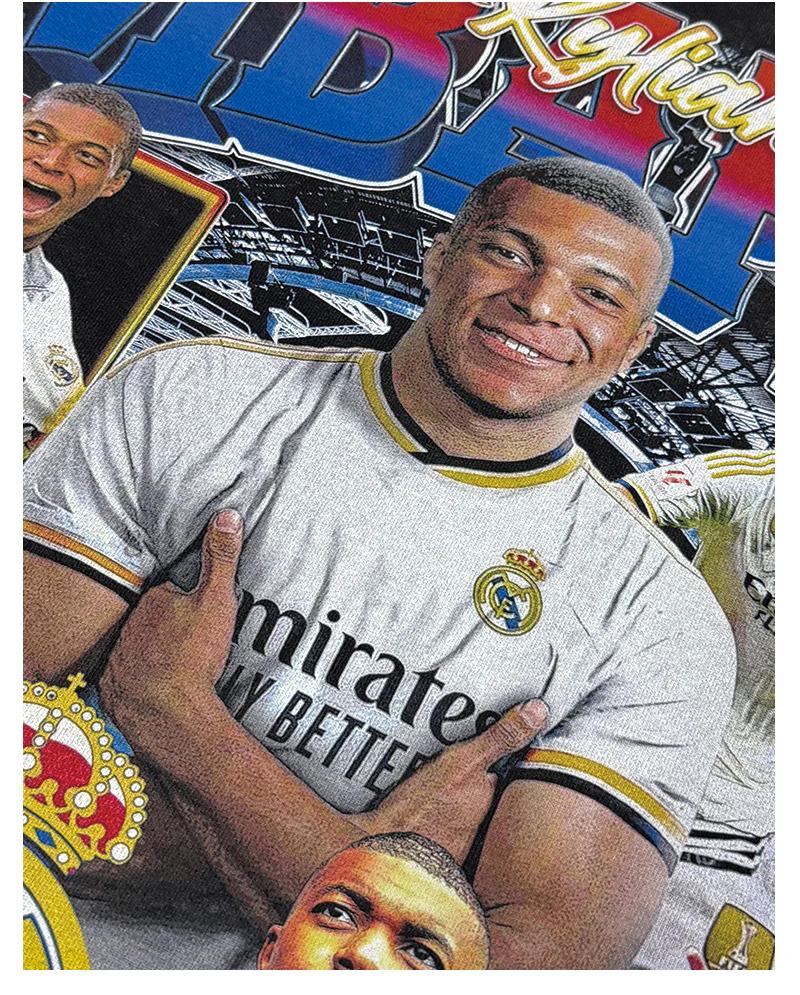 Kylian Mbappé "Real Madrid"Sweatshirt - Image 7
