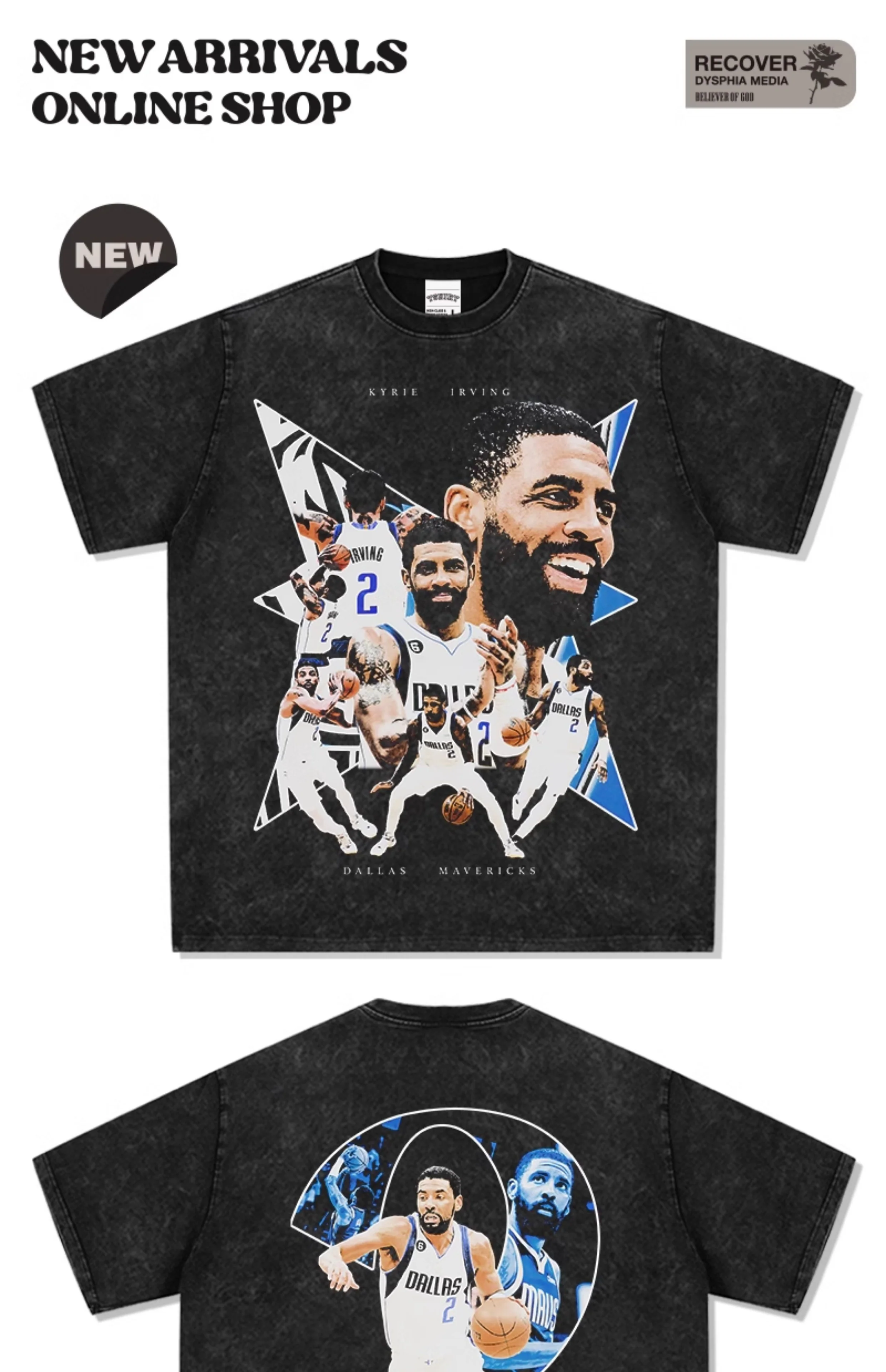 Kyrie Irving Tee NBA 2024 - Image 6