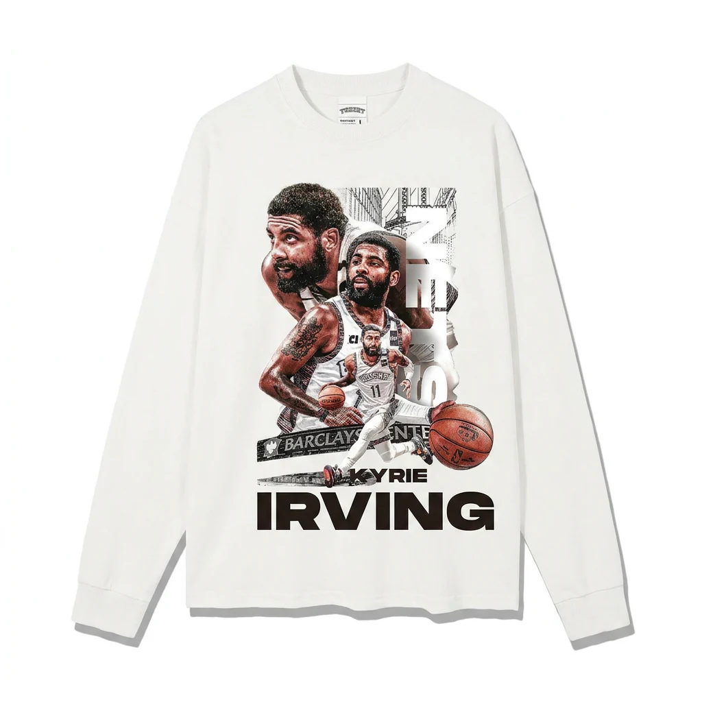 Kyrie Irving Sweatshirt NBA 2024 - Image 4