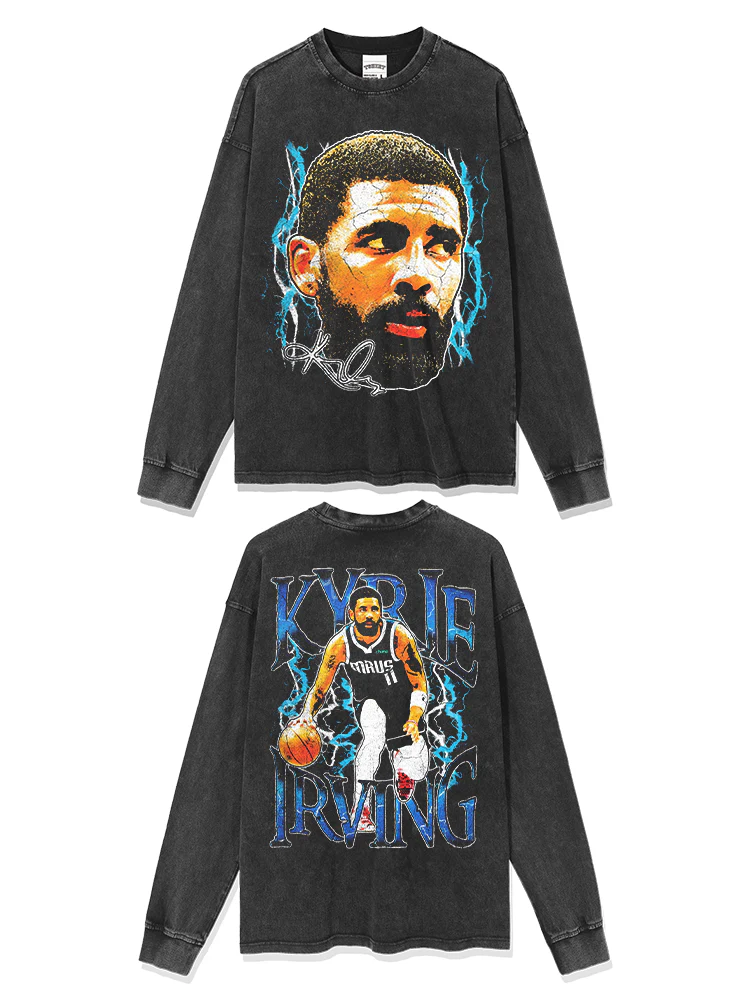 Kyrie Irving Sweatshirt NBA 2024 - Image 3