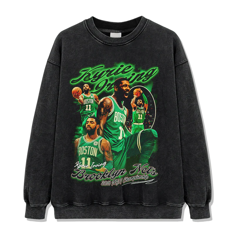 Kyrie Irving Sweatshirt NBA 2024 - Image 4