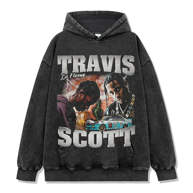 La Flame By Travis Scott Hoodie - Image 2