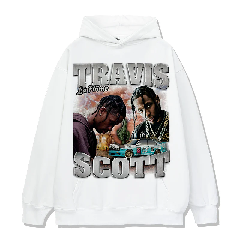La Flame By Travis Scott Hoodie - Image 3