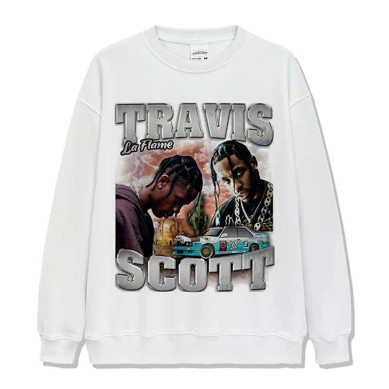La Flame By Travis Scott Sweatshirt - Image 3