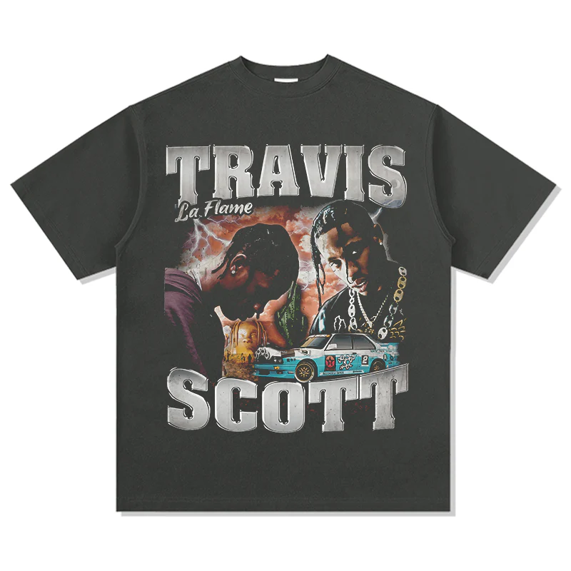 La Flame By Travis Scott TEE - Image 2
