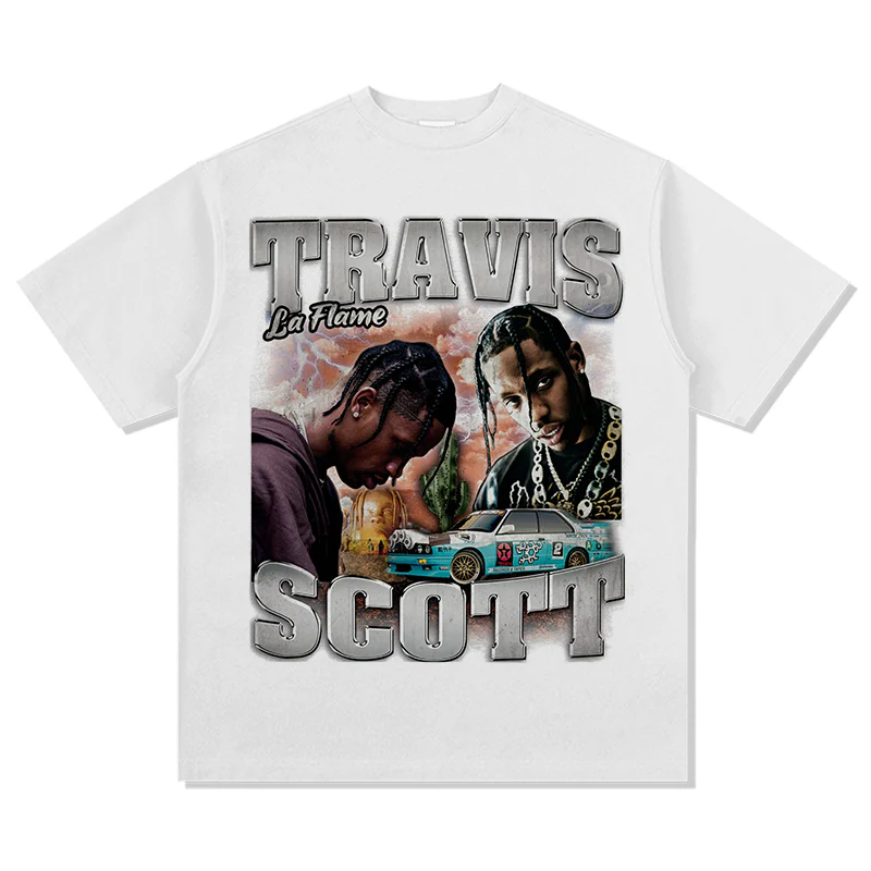 La Flame By Travis Scott TEE - Image 4