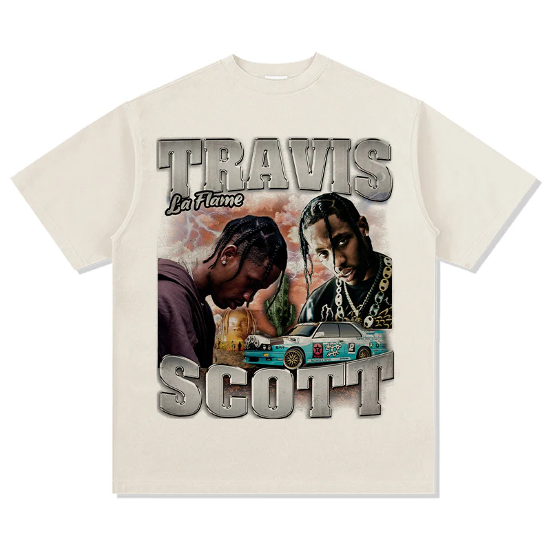 La Flame By Travis Scott TEE - Image 5