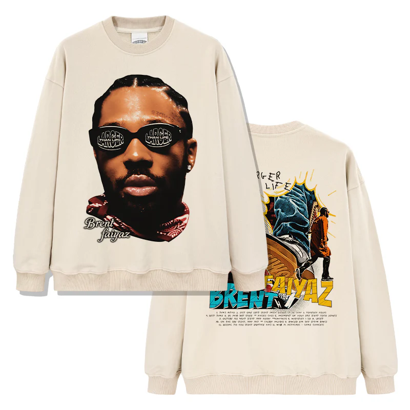 Larger than Life By Brent Faiyaz Sweatshirt - Image 3