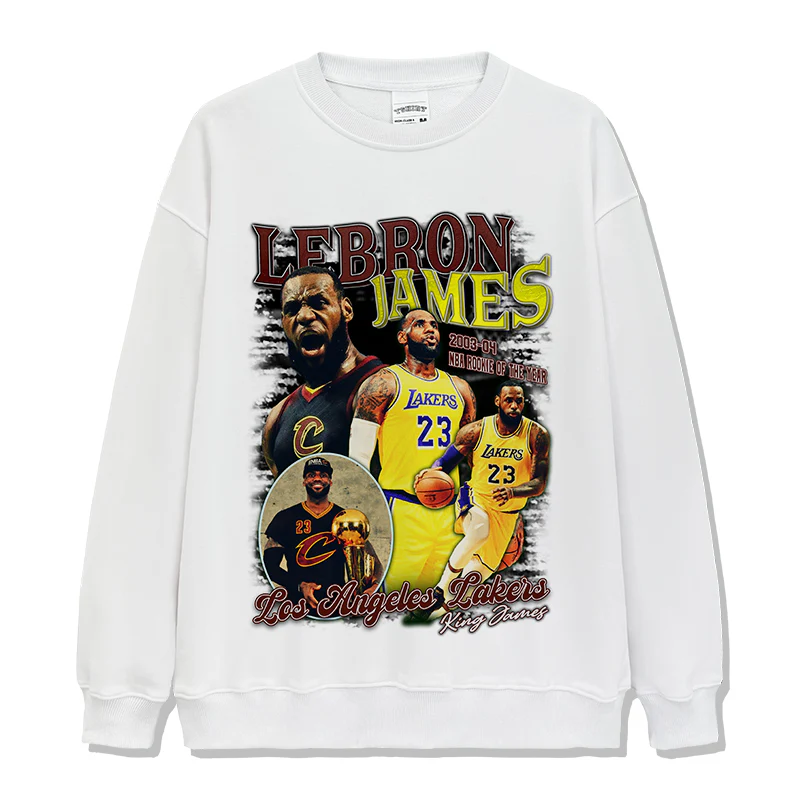 LeBron James Sweatshirt NBA 2024 - Image 3