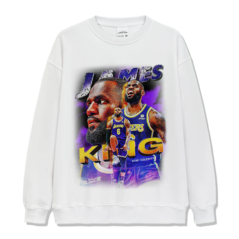 LeBron James Sweatshirt NBA 2024 - Image 3