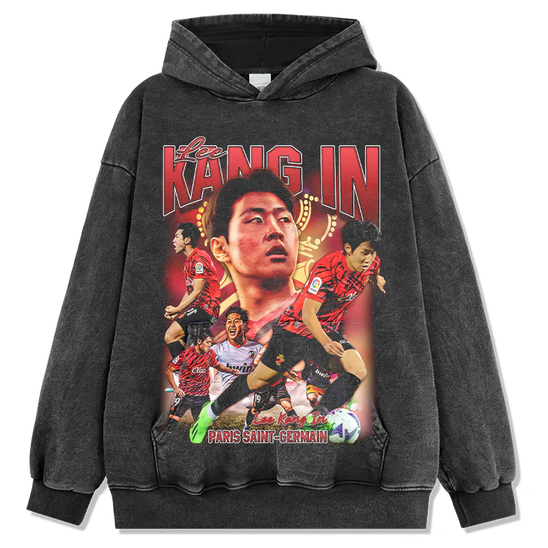 Lee Kang-in "Paris Saint-Germain"Hoodie - Image 2