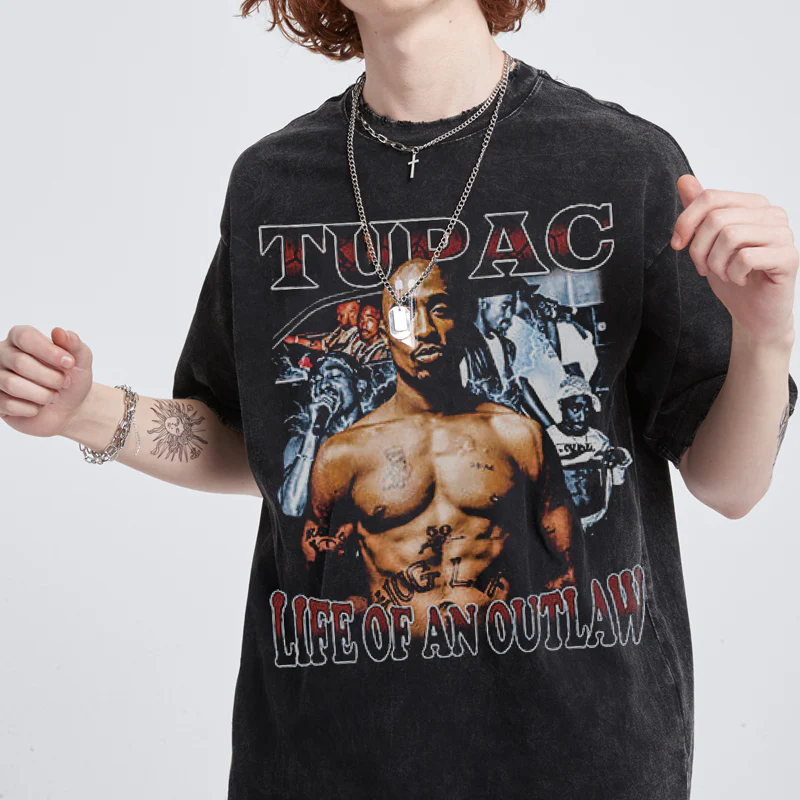 Life Of An Outlaw By Tupac Shakur Hoodie - Image 4