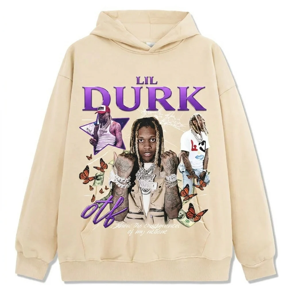 lil durk hoodie 2024 - Image 3