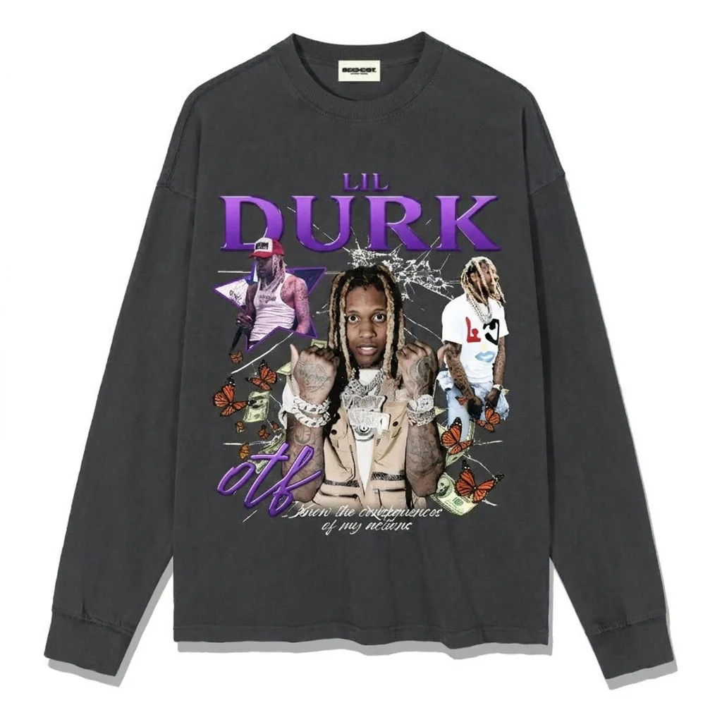 lil durk Sweatshirt 2024 - Image 5