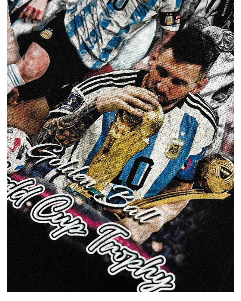 Lionel Messi "Golden Ball" Tee - Image 9