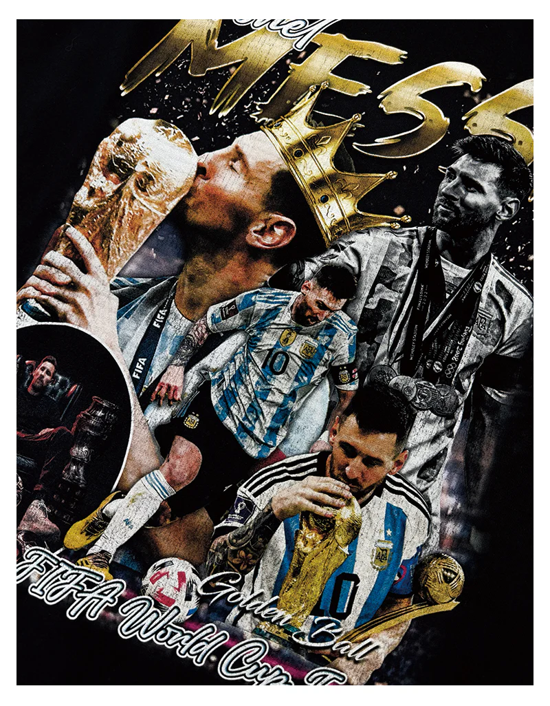 Lionel Messi "Golden Ball" Tee - Image 8