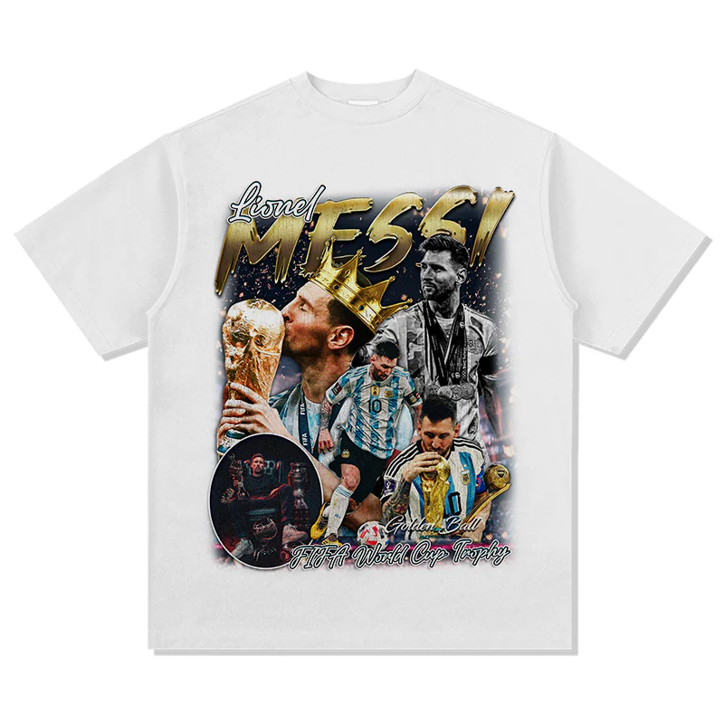 Lionel Messi "Golden Ball" Tee - Image 4