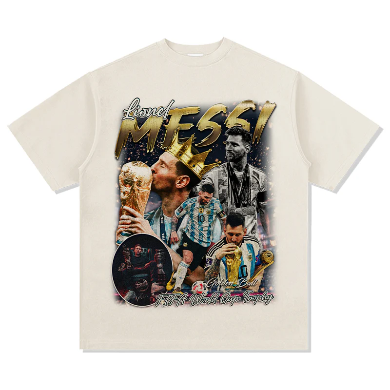 Lionel Messi "Golden Ball" Tee - Image 5