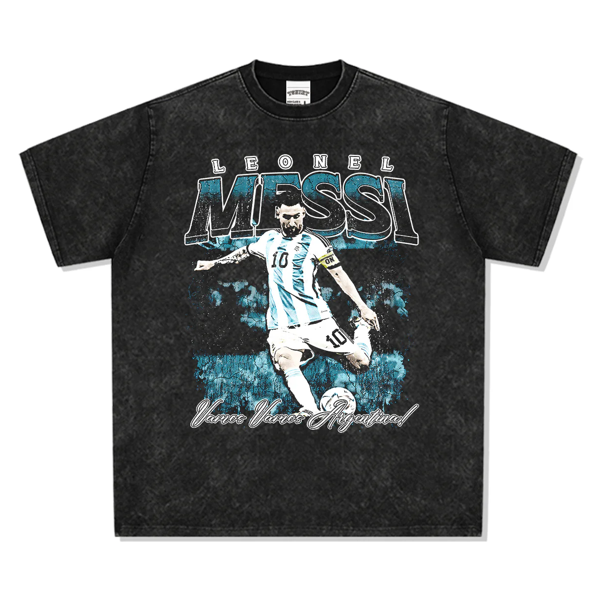 Lionel Messi "Vamos Vamos Argentina"TEE - Image 3