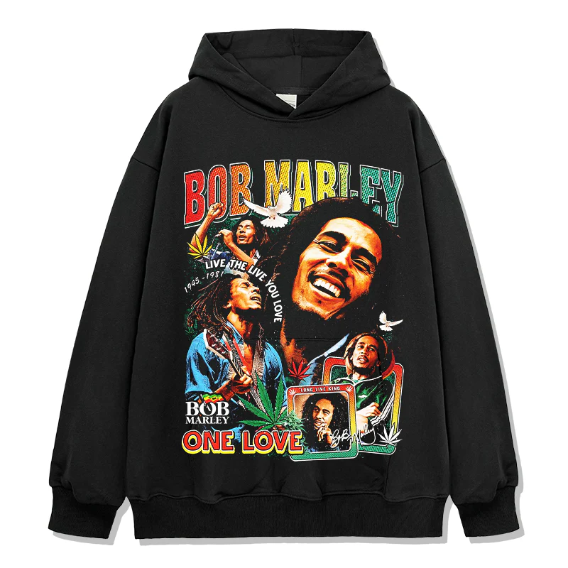 Live The Live You Love By Bob Morley Hoodie