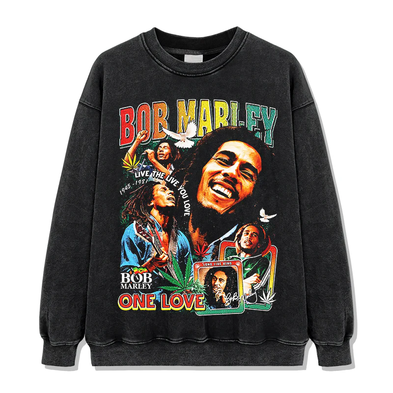 Live The Live You Love By Bob Morley Sweatshirt - Image 2