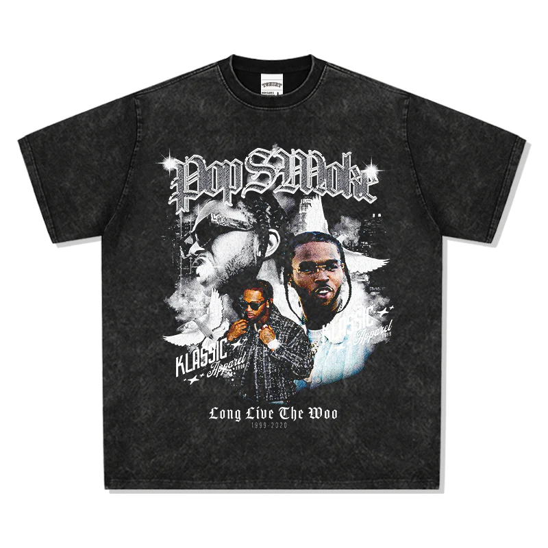 long live the woo By Pop Smoke TEE - Image 3